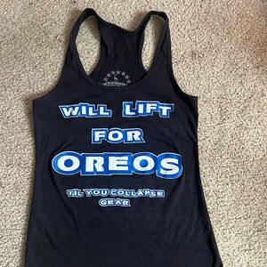 Will lift for oreos racerback tank